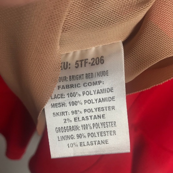 THREE FLOOR x REVOLVE Red Lace Cocktail Dress - Picture 8 of 9